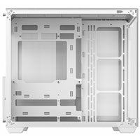 DeepCool CG530 White Dual-Chamber ATX Case - Tempered Glass