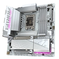 Gigabyte B860M AORUS ELITE WiFi 6E ICE White LGA1851 DDR5 mATX