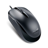 Genius DX-120 USB-C Wired Optical Mouse - 1200 DPI, Black