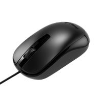 Genius DX-120 USB-C Wired Optical Mouse - 1200 DPI, Black