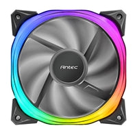 Antec Fusion 120mm ARGB PWM Fan - Hydraulic Bearing, 2000RPM, Black