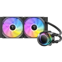 Antec Vortex Lum 240 ARGB Liquid CPU Cooler - 240mm Aluminum