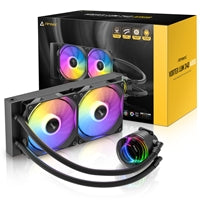 Antec Vortex Lum 240 ARGB Liquid CPU Cooler - 240mm Aluminum