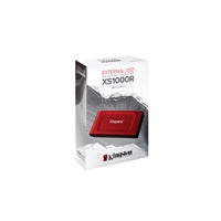 Kingston XS1000 2TB Portable SSD Red - 1050MB/s USB 3.2 Gen 2