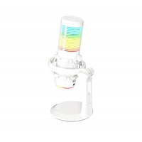Marvo Scorpion MIC-07 Blast 60 USB RGB Noise Cancelling Wired Gaming Microphone (White)