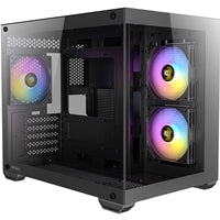 Antec CX600M ARGB Mini-Tower Case - 270° Tempered Glass, Micro-ATX