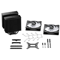 be quiet! Pure Rock Pro 3 LX CPU Cooler - 250W TDP, 6 Heat Pipes, ARGB