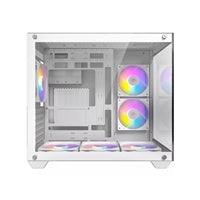 ANTEC CX800 White Mid Tower Gaming Case - 270° Tempered Glass ARGB
