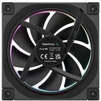 DeepCool FL12 120mm ARGB PWM Fan - Fluid Dynamic Bearing, Black