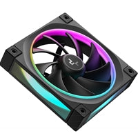 DeepCool FL12 120mm ARGB PWM Fan 3-Pack Black - Fluid Dynamic Bearing