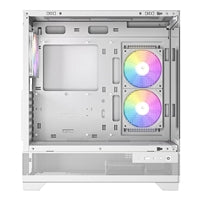 ANTEC CX700 White Mid Tower Case - 270° Tempered Glass ARGB 6 Fans