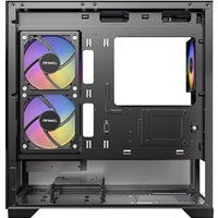 ANTEC CX500M Micro Tower Gaming Case - Black ARGB, Tempered Glass, USB-C