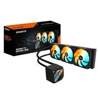 GIGABYTE 360mm AIO Liquid CPU Cooler - ARGB, Teflon Tubing, Black