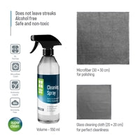 ColorWay 550ml Screen Cleaner Kit - Alcohol-Free, Anti-Static Spray