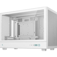 DeepCool CH260 White Micro-ATX Case - Tempered Glass, USB-C, 360mm