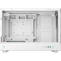 DeepCool CH260 White Micro-ATX Case - Tempered Glass, USB-C, 360mm