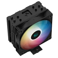 DeepCool AG400 ARGB V2 CPU Cooler - 4 Copper Heat Pipes, 120mm PWM