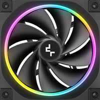 DeepCool FL12 120mm ARGB PWM Fan 3-Pack Black 2150 RPM