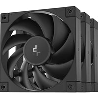 DeepCool FD12 120mm PWM Case Fan 3-Pack - Hydro Bearing, Black