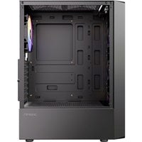 Antec AX26 RGB Elite Mid-Tower Gaming Case - 4x120mm RGB Fans, Tempered Glass