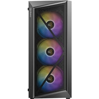 Antec AX67 ARGB Mid-Tower Case - Mesh Front, 4x120mm ARGB Fans, TG