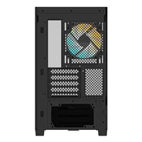 GIGABYTE C201 Panoramic Tempered Glass RGB Mid Tower Case - Black
