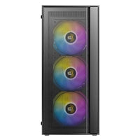 Antec AX65 ARGB Mid-Tower Case - Mesh Front, 4x120mm Fans, TG