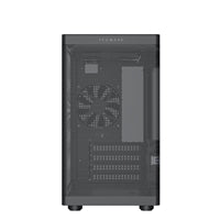TecWare Fusion 3 Mesh mATX Case - Compact Steel SFF Chassis Black