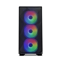 Tecware Forge M Omni Micro-ATX Case - Lockable Tempered Glass