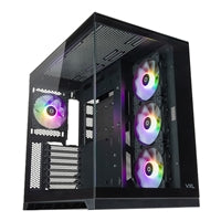 Tecware VXL EVO ARGB Dual-Chamber Mid-Tower Case - Tempered Glass