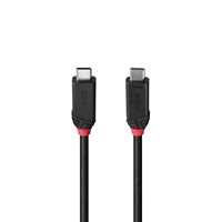 Lindy Black Line USB4 Cable 2m 240W Triple Shielded USB-C to USB-C