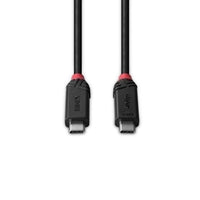 Lindy Black Line USB4 Cable 2m 240W Triple Shielded USB-C to USB-C