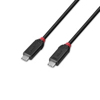 Lindy Black Line USB4 Cable 2m 240W Triple Shielded USB-C to USB-C