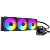 Antec Skeleton 360mm ARGB AIO Liquid CPU Cooler - Black, PWM