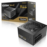 Antec GSK 750W ATX3.1 Power Supply - 80 PLUS Gold, Full Modular, PCIe 5.1