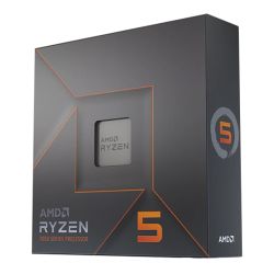 AMD Ryzen 5 7600X 6-Core CPU - AM5 Socket, 5.3GHz Turbo, No Cooler