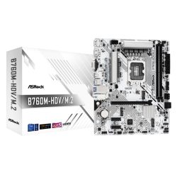 ASRock B760M-HDV/M.2 Micro ATX Motherboard LGA1700 DDR5 2.5G LAN