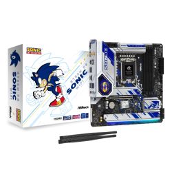 ASRock B760M PG SONIC WiFi 6E Micro ATX Motherboard - Intel LGA1700 DDR5