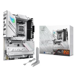 Asus ROG STRIX B850-A GAMING WIFI, AMD B850, AM5, ATX, 4 DDR5, HDMI, DP, Wi-Fi 7, 2.5G LAN, RGB, 4x M.2, White