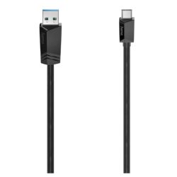 Hama USB-A to USB-C Cable 3m - Shielded 5Gbps USB 3.2 Gen1