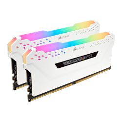 Corsair Vengeance RGB Pro 16GB DDR4 3200MHz White RAM CL16
