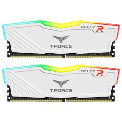 Team T-Force Delta RGB 64GB DDR4 3600MHz White CL18 Dual Kit