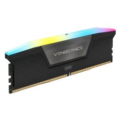 Corsair Vengeance RGB 16GB DDR5 5600MHz CL40 RAM - Black Aluminum