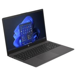 HP 255 G10 laptop with 15.6” FHD display, Ryzen 5 7730U, 16GB RAM, 512GB SSD, sleek silver design