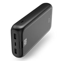 Hama Performance 24 Power Bank 24000mAh USB-C Fast Charge Grey