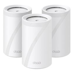 TP-Link Deco BE65 WiFi 7 Mesh System 3-Pack - BE9300 Tri-Band 2.5G