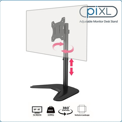 piXL Freestanding Monitor Arm Stand - 32