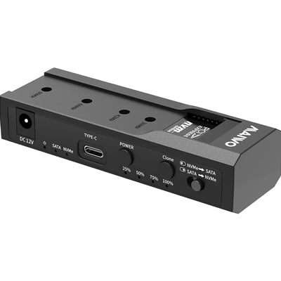 Maiwo K10635N USB-C Dual Bay NVMe/SATA Docking Station 10Gbps