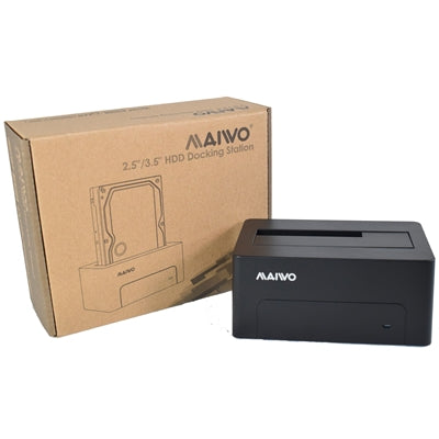 Maiwo USB 3.0 SATA Hard Drive Docking Station 2.5/3.5 Inch HDD SSD