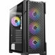 ANTEC AX90 Mid Tower Gaming Case - Black Steel, Tempered Glass, 4x ARGB Fans